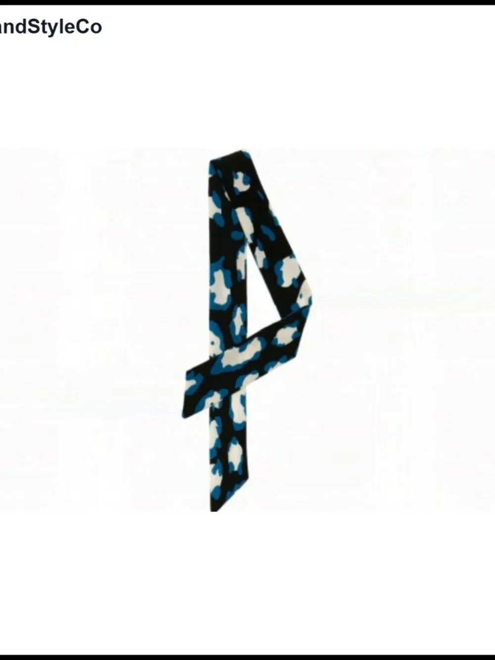 Polyester Skinny Scarf Thin Long Neck Scarf Multi-Use Hairband Waistband Bag